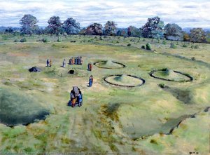 Saxon Cemetery within Prehistoric Remains at Orsett