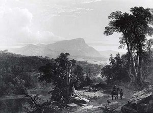 Landscape Composition In The Catskills, (painting) — Asher Brown Durand