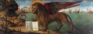 The Lion Of St Mark — Vittore Carpaccio, Renaissance
