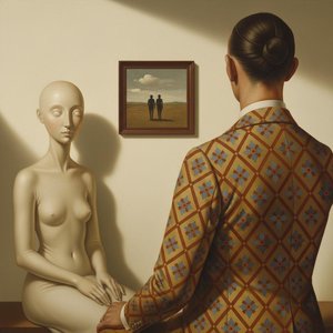 The Silent Resonance Of Eternal Stillness — Marc Duvallier, Surrealism