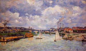The Seine At Charenton 2 — Ferdinand Guillaumin