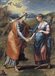 The Visitation — Raphael