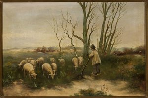 Shepherd And Sheep — Антон Мауве