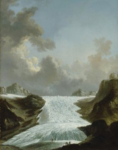 The Rhone Glacier — Johann Heinrich Wüest