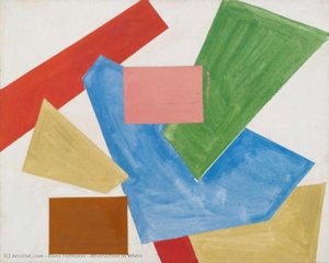 Abstraction In White — Hans Hofmann