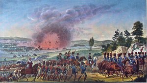 Battle Of Leipzig — Antoine Charles Horace Vernet Aka Carle Vernet