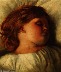 The Sleeping Child — William Strutt
