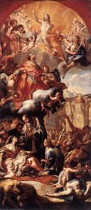Apotheosis Of St Charles Borromeo — Johann Michael Rottmayr