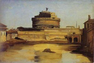 Le Chateau Saint-ange — Jean-baptiste-camille Corot