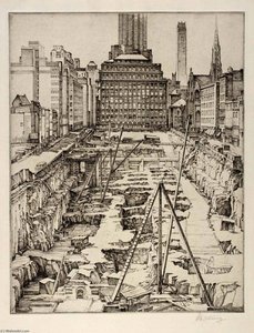 Radio City Excavation — Abbo Ostrowsky
