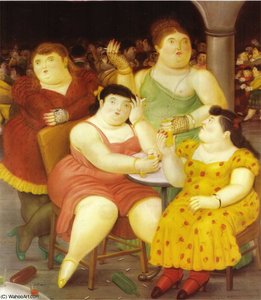 Quatre Femmes — Fernando Botero