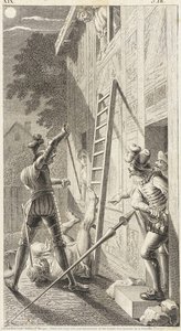 Plate Xix From Life And Adventures Of The Knight Don Quixote De La Mancha — Daniel F. Berger, Romantic Era