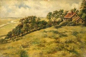 From Belton Hills Looking West — Hubert George Allnutt