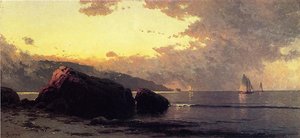 Sunset, Bailey Island — Alfred Thompson Bricher