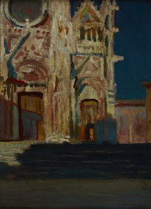 Cathedral In Sienna — Jan Grzegorz Stanisławski