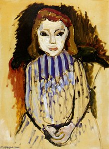 Marguerite Huile Sur Bois - (71,1x53) — Henri Matisse, Fauvism