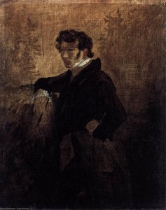 Self-portrait — Carl Blechen, Romantic Industrialization
