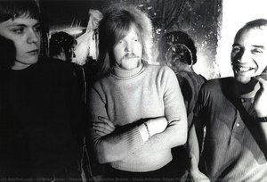 Members of Tangerine Dream - Klaus Schulze, Edgar Froese and Conrad Schnitzler