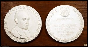 Omar N. Bradley Distinguished Service Award For Distinguished Contribution To National Security (design For Obverse) — Joseph Emile Renier