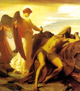 Elijah In The Wilderness — Sir Frederic Lord Leighton