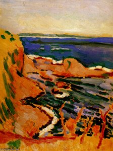 La Moulade, Collioure Öl Auf Leinwand Sonderkollektion — Henri Matisse