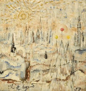 Snow Over Manhattan — Philip Evergood