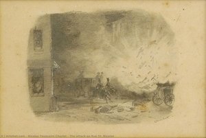 The Attack On Rue St. Nicaise — Nicolás Toussaint Charlet