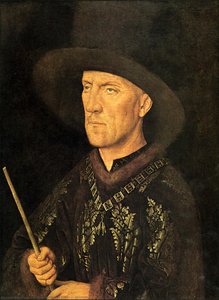 Portrait Of Baudouin De Lannoy — Jan Van Eyck, Early Netherlandish Painting