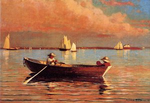 Gloucester Harbor — Winslow Homer, American Realism