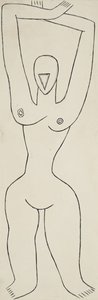 Female Nude — Henri Gaudier-brzeska