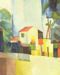 Bright House — August Macke, Orphism