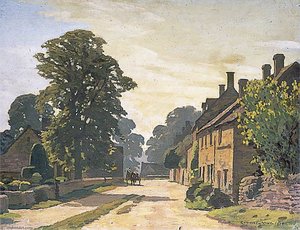 Gloucestershire Village (i) — Gunning King