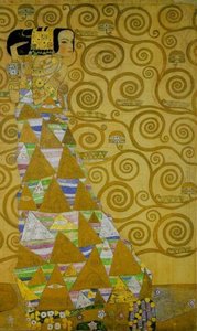 Stoclet Frieze Expectation, 1905-09 - Vienna, Secession — Gustav Klimt, Art Nouveau