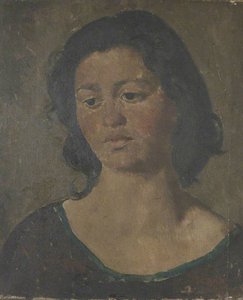 Study Of A Head — Henry Marvell Carr