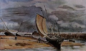 Fokstone Harbour Sun — John Constable