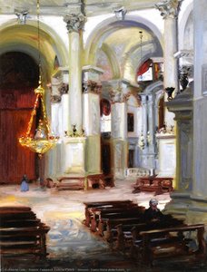 Interior, Santa Maria Della Salute — Francis Campbell Bolleau Cadell