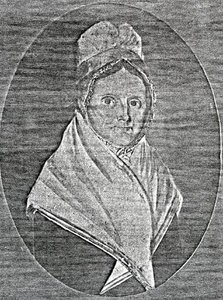 Mrs. Elijah Avery (Prudence Avery Morgan) (1732 1809) , (painting)