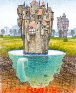 The Other Side Of The Castle — Jacek Yerka
