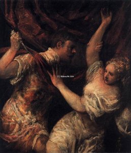 Tarquinius Und Lucretia — Tizian
