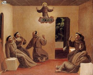 The Apparition At Arles — Fra Angelico
