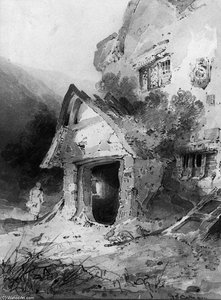 A Ruined Porch — John Sell Cotman