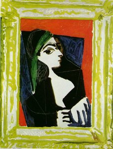 Portrait Of Jacqueline — Pablo Picasso, Cubism
