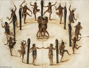 Indians Dancing