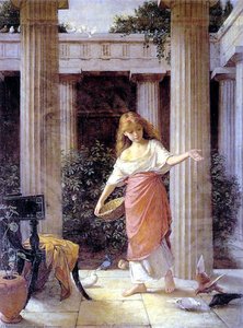 In The Peristyle — John William Waterhouse