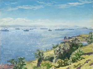 Convoy Anchorage From Lismore, Argyll — Stephen Bone