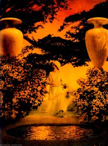 Agib In The Enchanted Palace — Maxfield Parrish