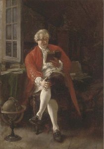 A Scholar In His Study — Jean-louis Ernest Meissonier