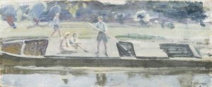 Junge Auf Einem Schlupf — Sir Alfred James Munnings