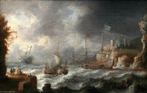 A Port In The Mediterranean — Bonaventura I Peeters