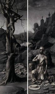 St Jerome Penitent — Jan Gossart